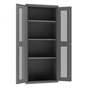 Durham Mfg EMDC-362484-95 Steel Storage Cabinet, 36" Wide, Gray - Default Title