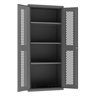 Durham Mfg EMDC-362484-95 Steel Storage Cabinet, 36" Wide, Gray - Default Title