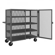 Durham Mfg HTL Truck, 56 7/16" High, Gray - 38" x 66 1/2"