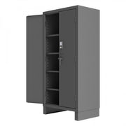 Durham Mfg Steel Storage Cabinet, 78" High, Gray - 7,600 lb.