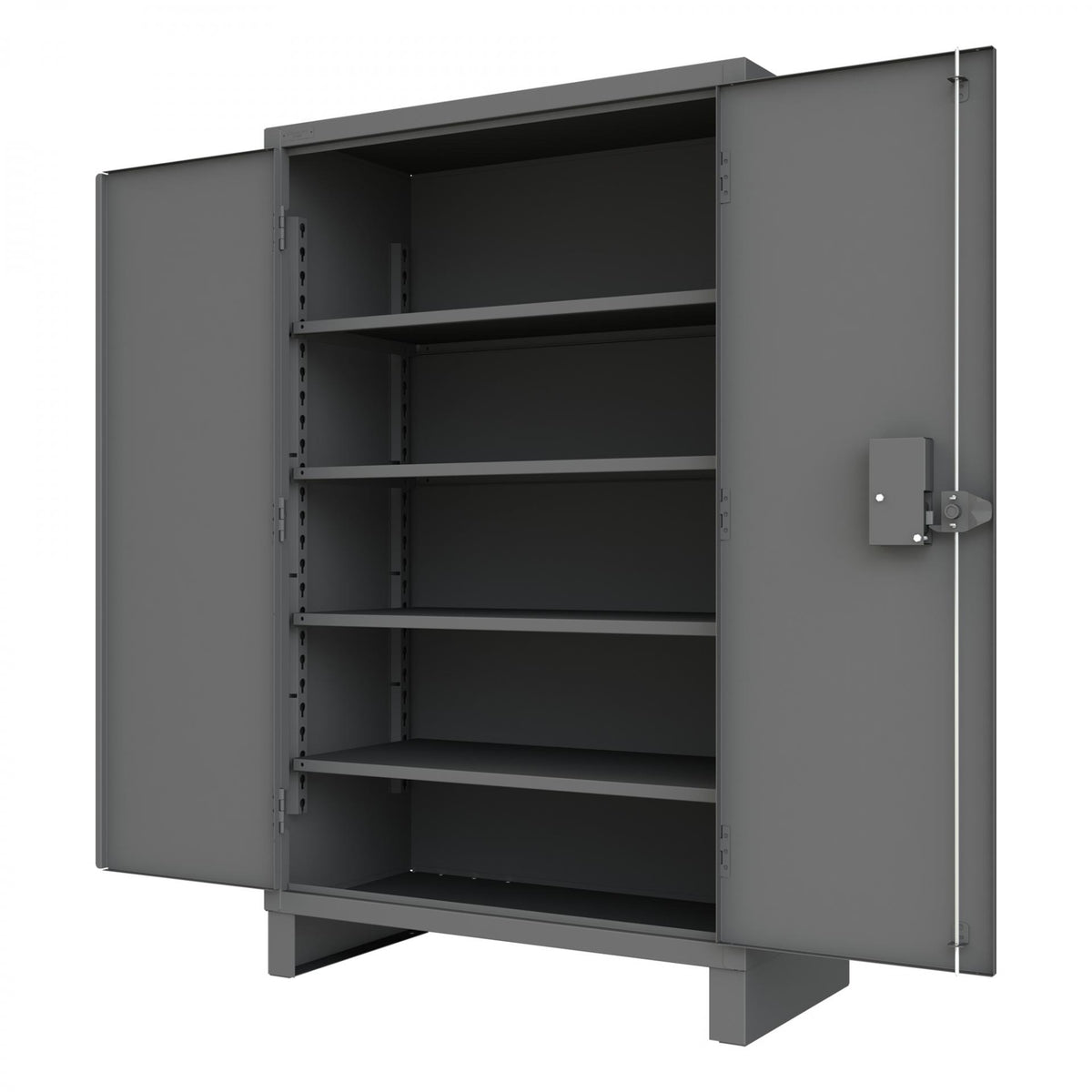 Durham Mfg Steel Storage Cabinet, 78" High, Gray - 4,800 lb.