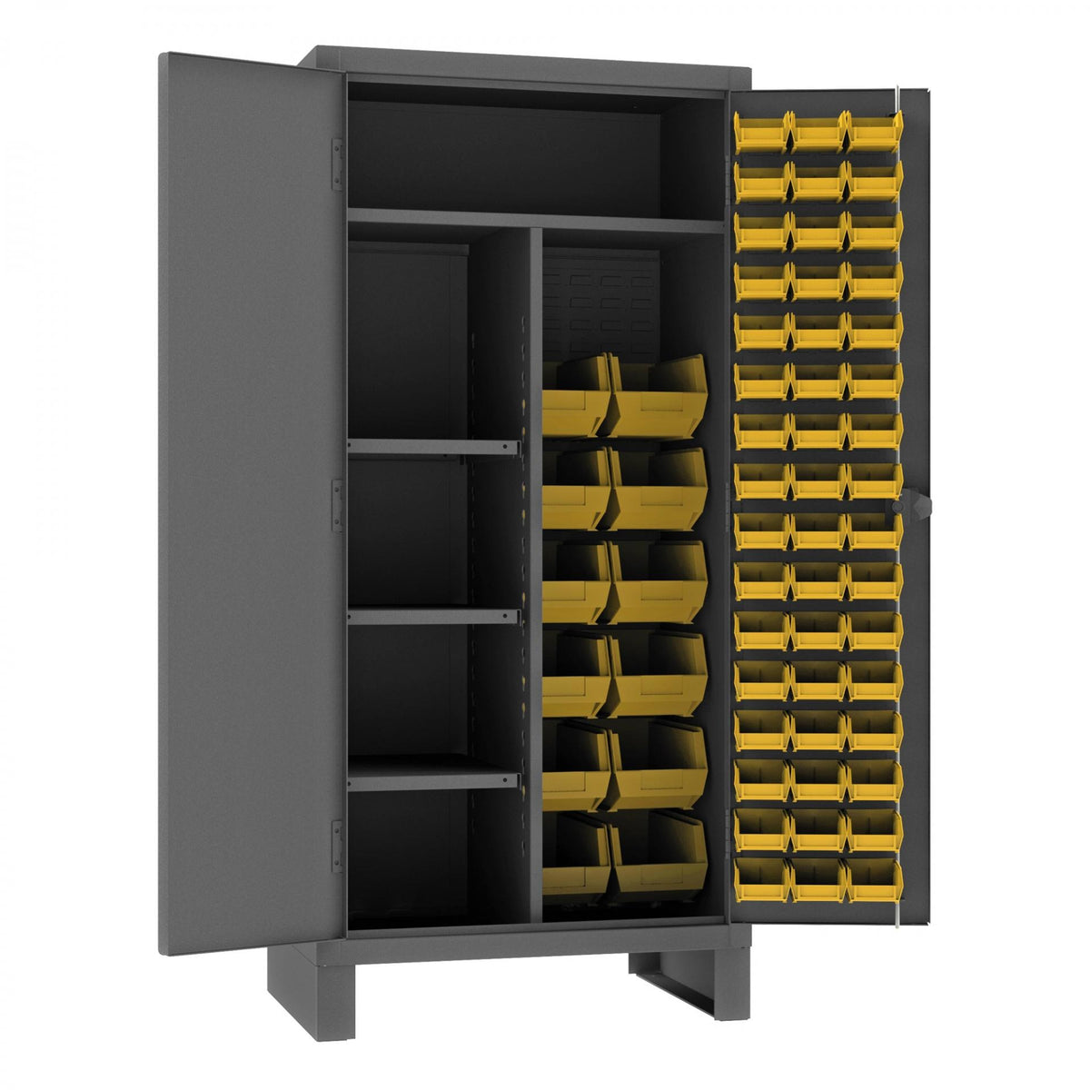 Durham Mfg HDJC243678-60 Cabinet, 36" Wide - Gray Yellow