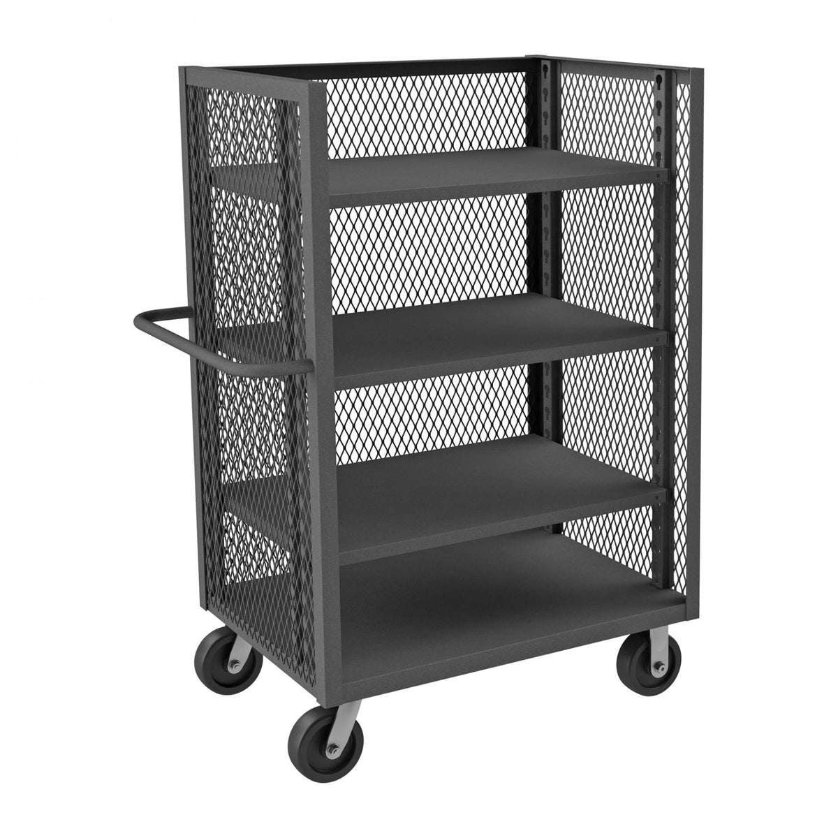 Durham Mfg 3ST-EX2436 Truck, 24 3/8" Wide, Gray - 4 Shelves