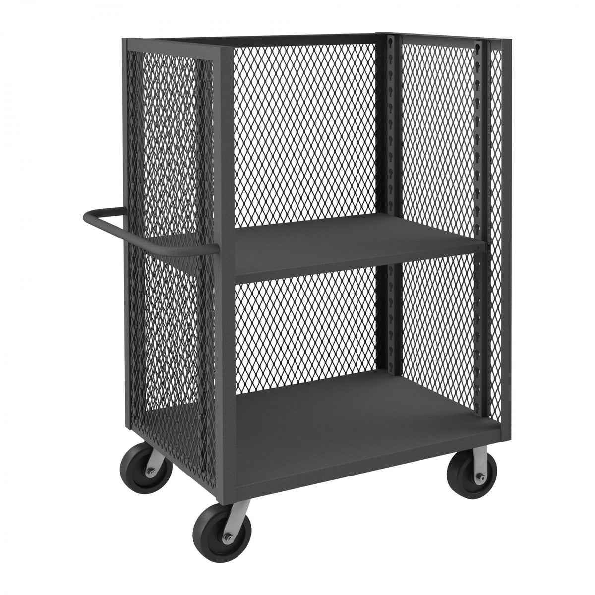 Durham Mfg 3ST Truck, 56 7/16" High, Gray - 24 3/8" x 54 1/2"