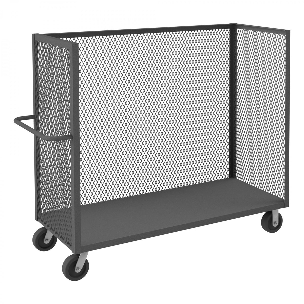 Durham Mfg 3ST Truck, Gray - 24 3/8" x 66 1/2" x 45 7/16"