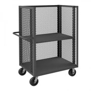 Durham Mfg 3ST-EX3048 Truck, 30 3/8" Wide, Gray - 2 Shelves