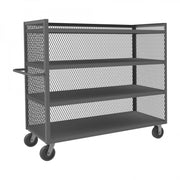 Durham Mfg 3ST Truck, 56 7/16" High, Gray - 30 3/8" x 66 1/2"