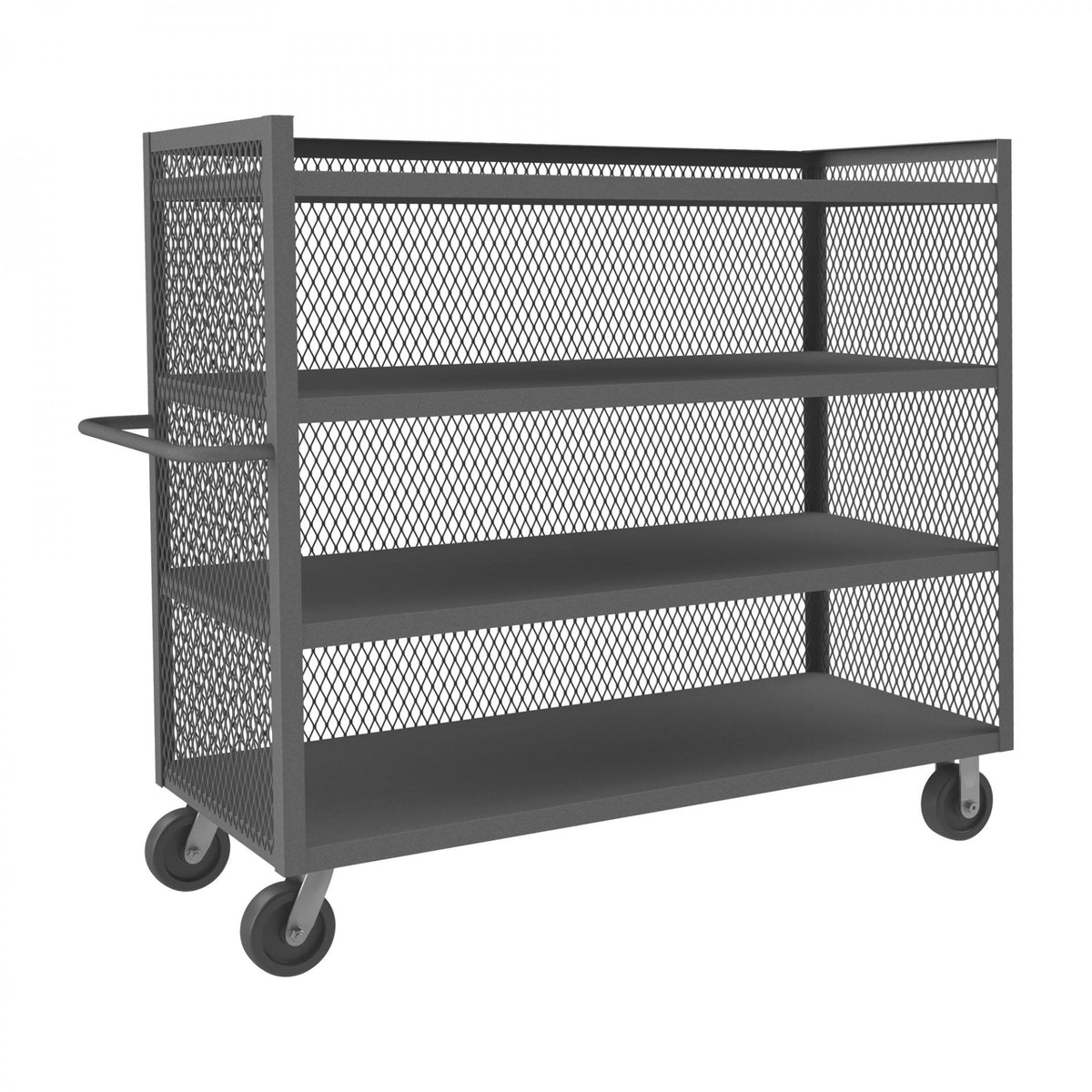 Durham Mfg 3ST Truck, 56 7/16" High, Gray - 30 3/8" x 66 1/2"