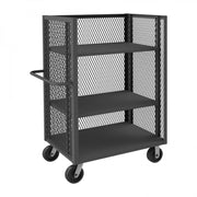Durham Mfg 3ST-EX3660 Truck, 36 3/8" Wide, Gray - 3 Shelves