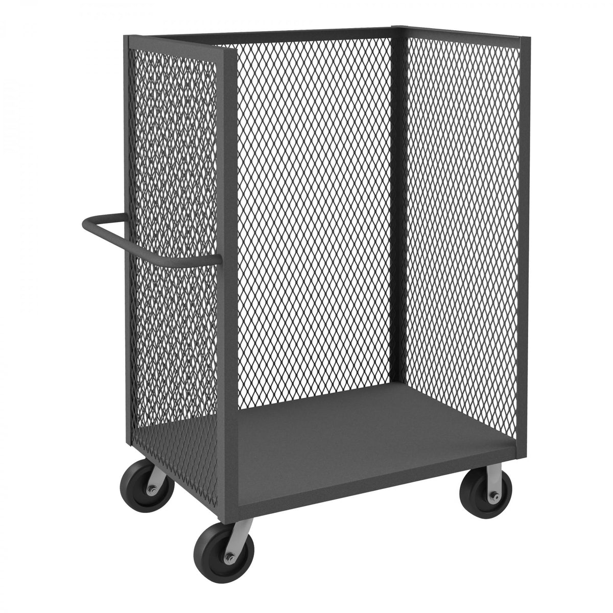 Durham Mfg 3ST Truck, 56 7/16" High, Gray - 36 3/8" x 66 1/2"