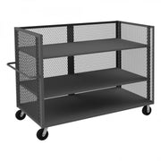 Durham Mfg 3ST-EX3672 Truck, 36 3/8" Wide, Gray - 3 Shelves