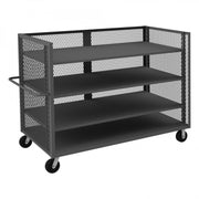 Durham Mfg 3ST-EX3672 Truck, 36 3/8" Wide, Gray - 4 Shelves
