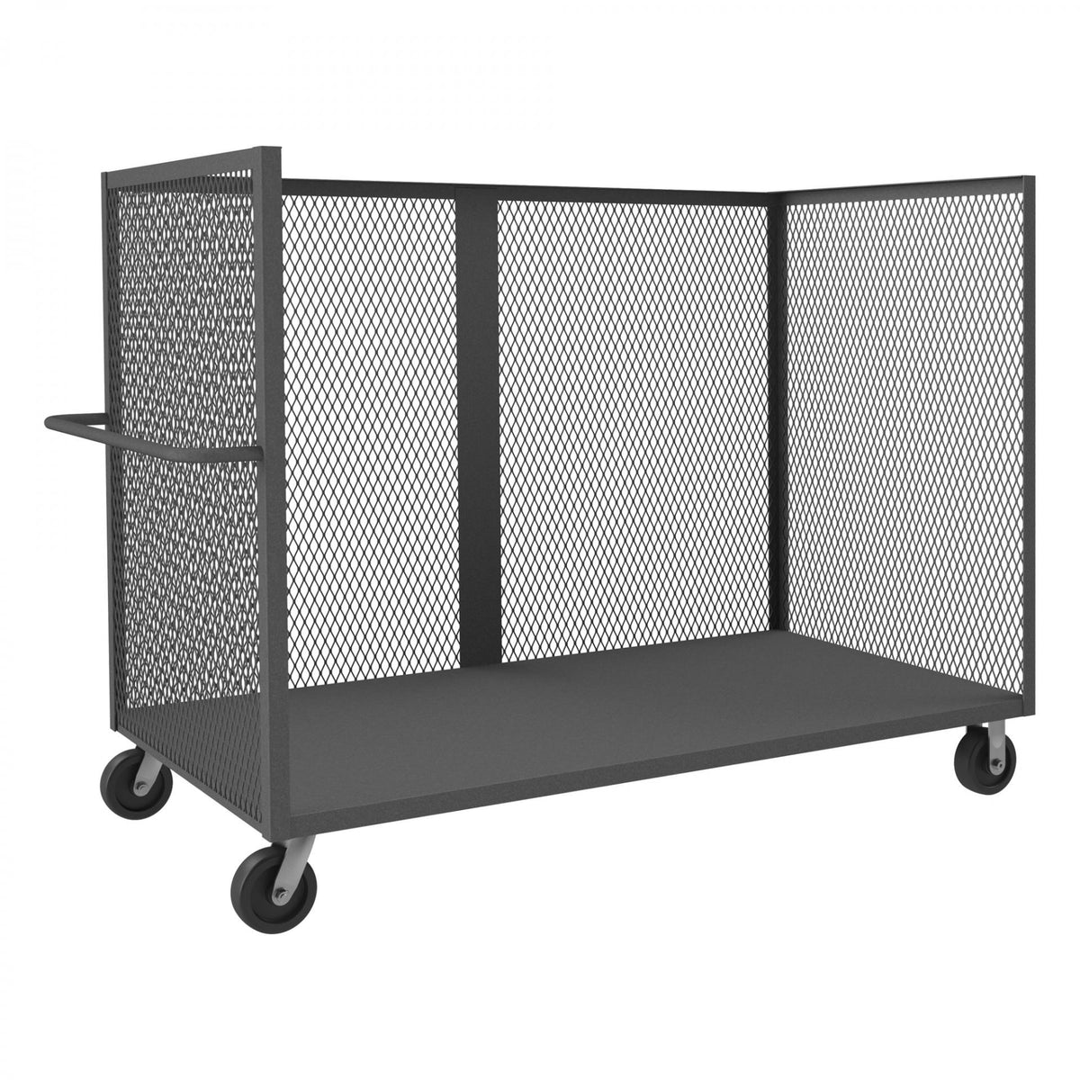 Durham Mfg 3ST Truck, 56 7/16" High, Gray - 36 3/8" x 78 1/2"
