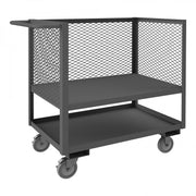 Durham Mfg 3SLT Truck, 40 1/8" High, Gray - 24 3/8" x 54 1/2"