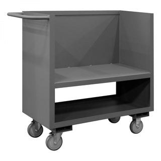 Durham Mfg 3SLT Truck, 39 7/8" High, Gray - 18 3/16" x 42 1/8"