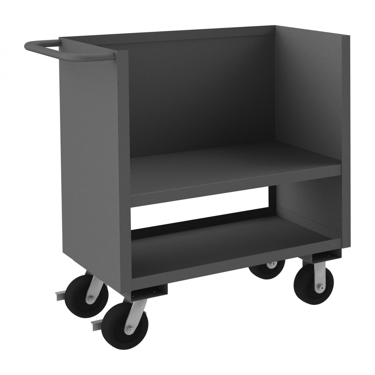 Durham Mfg 3SLT Truck, 41 1/4" High, Gray - 18 3/16" x 42 1/8"