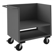 Durham Mfg 3SLT Truck, 41 1/4" High, Gray - 24 3/16" x 42 1/8"