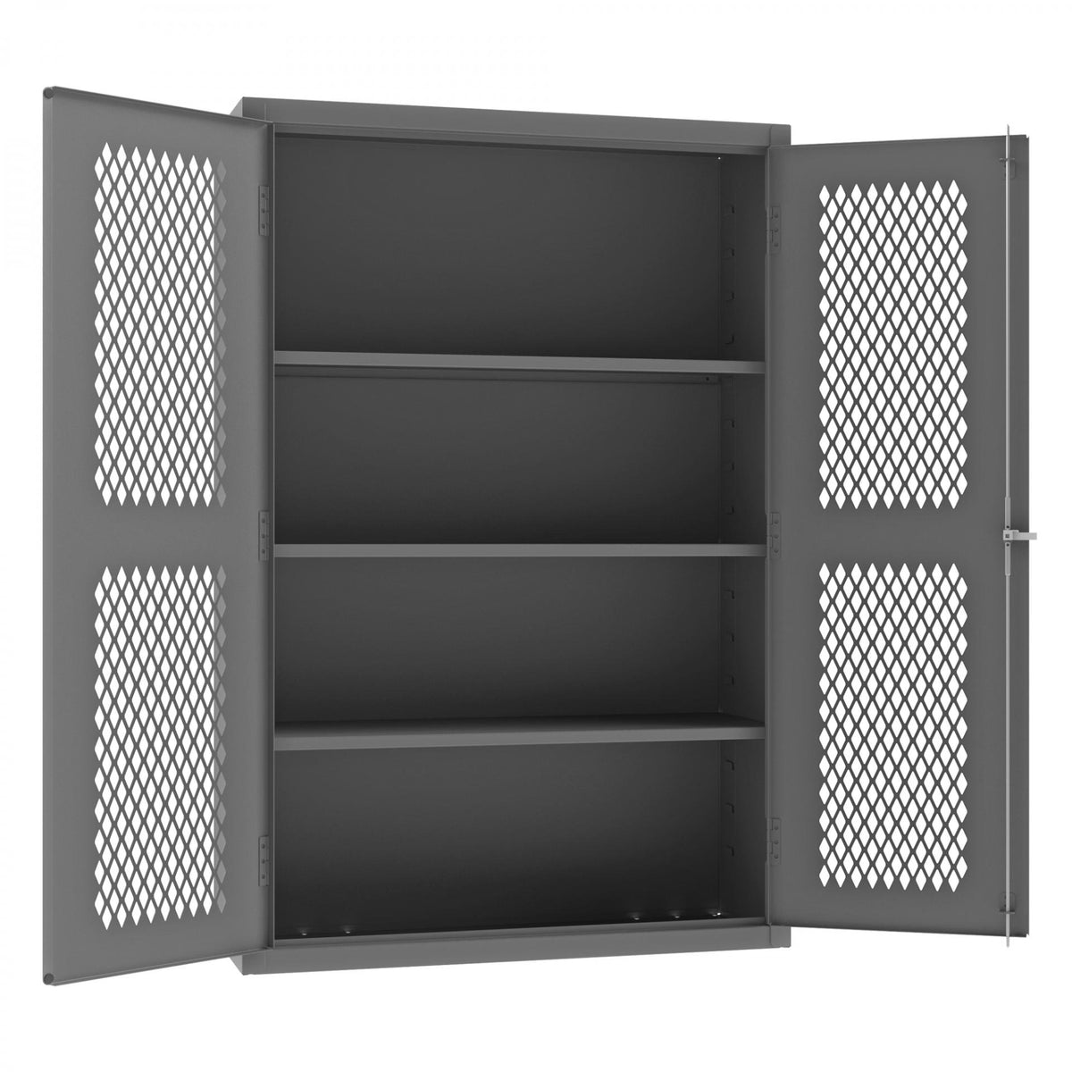 Durham Mfg EMDC-481872-95 Steel Storage Cabinet, 48" Wide, Gray - Default Title