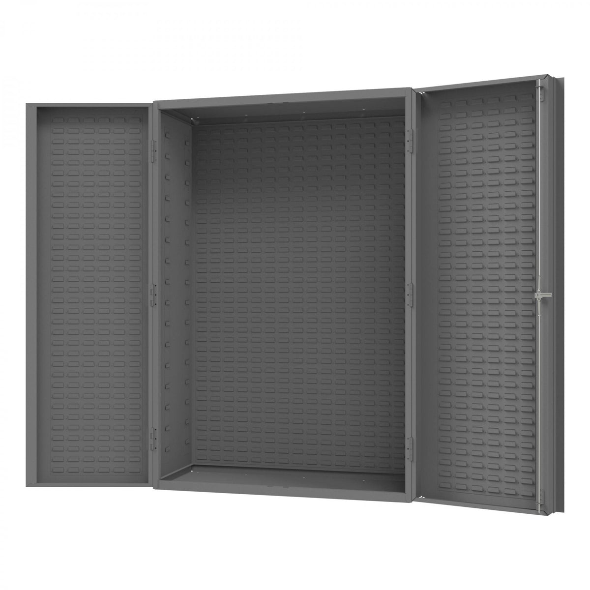 Durham Mfg DC-482472-BDLP-95 Steel Storage Cabinet, 48" Wide, Gray - Default Title
