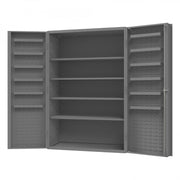 Durham Mfg DC48-4S12DS-95 Steel Storage Cabinet, 48" Wide, Gray - Default Title