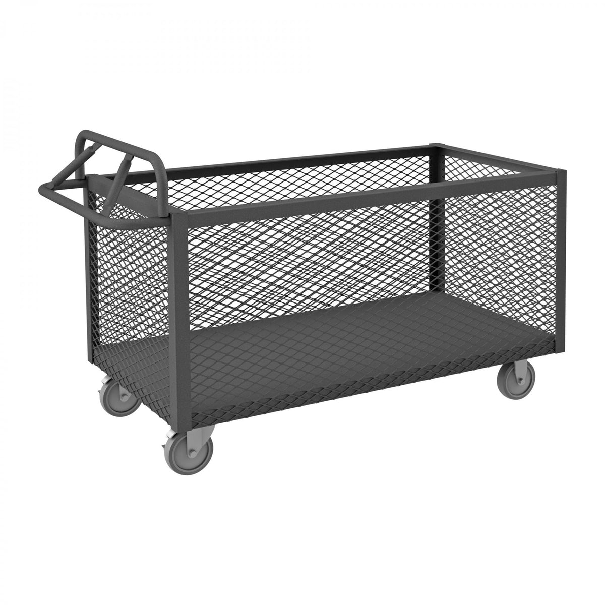 Durham Mfg 4STE-EX Truck, 33 13/16" High, Gray - 24 1/2"