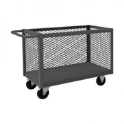 Durham Mfg 4ST-EX Truck, 28 1/16" High, Gray - 24 1/2"
