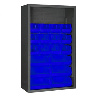 Durham Mfg 5002-18 Bin Rack, 36" Wide - Blue Gray