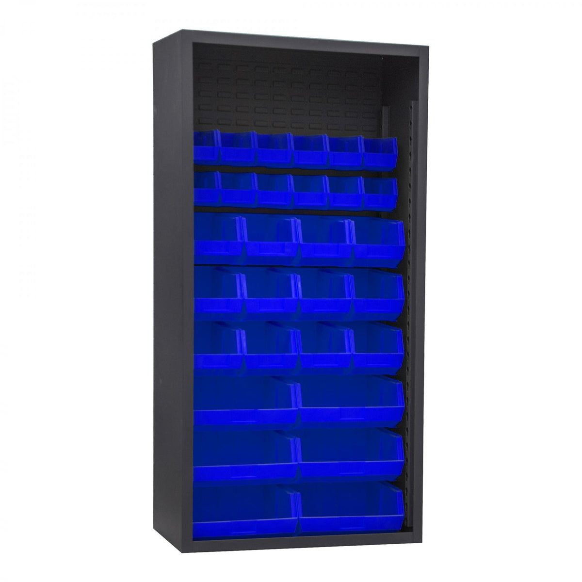 Durham Mfg 5003-30 Bin Rack, 36" Wide - Blue Gray