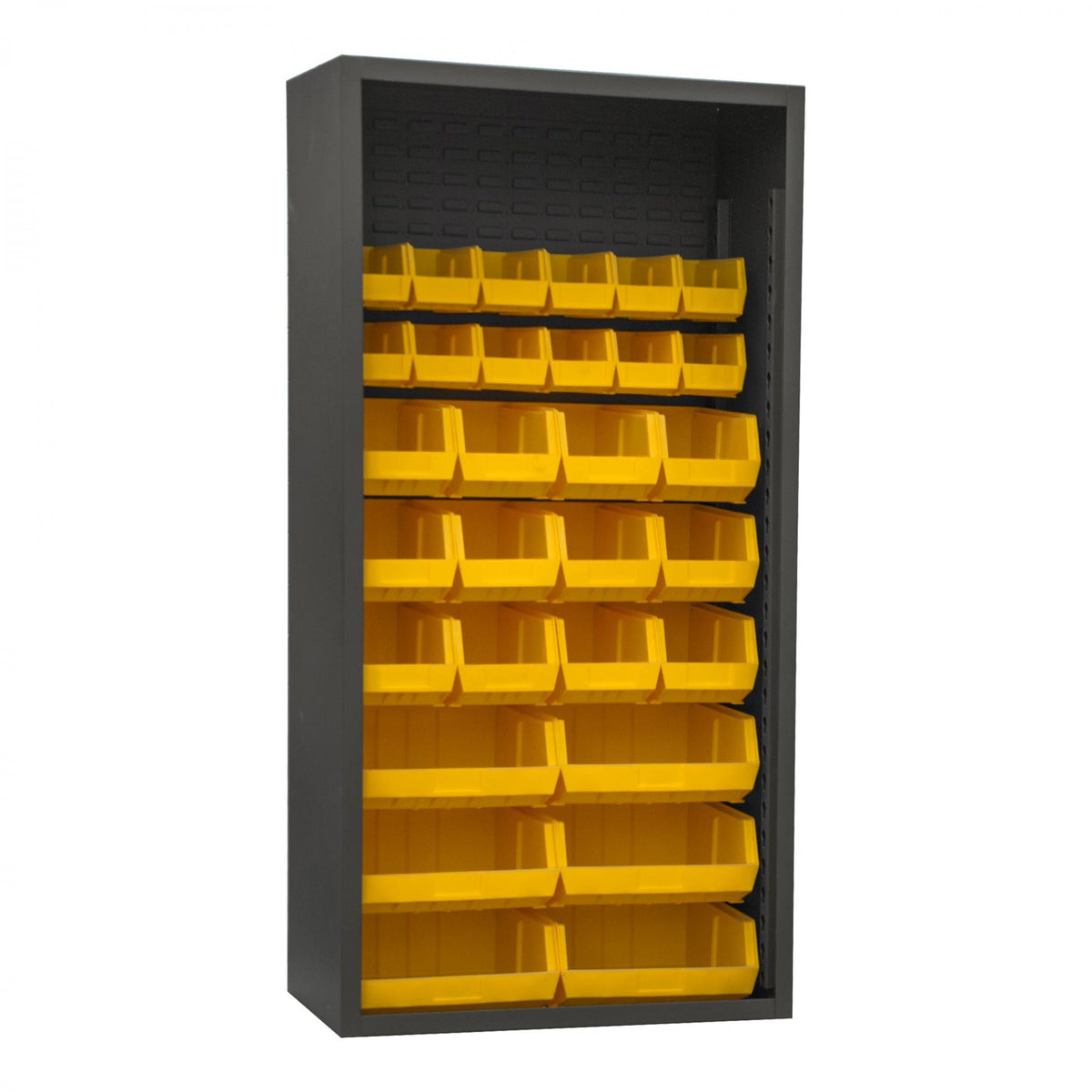 Durham Mfg 5003-30 Bin Rack, 36" Wide - Gray Yellow