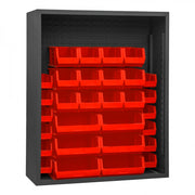 Durham Mfg 5006-30 Bin Rack, 48" Wide - Gray Red