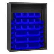 Durham Mfg 5006-30 Bin Rack, 48" Wide - Blue Gray
