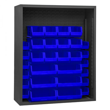 Durham Mfg 5006-30 Bin Rack, 48" Wide - Blue Gray