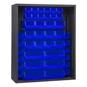 Durham Mfg 5007-42 Bin Rack, 48" Wide - Blue Gray