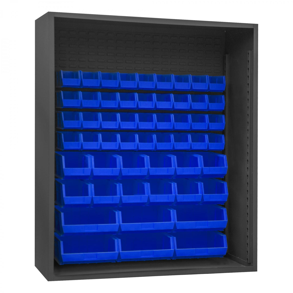 Durham Mfg 5019-54 Bin Rack, 60" Wide - Blue Gray