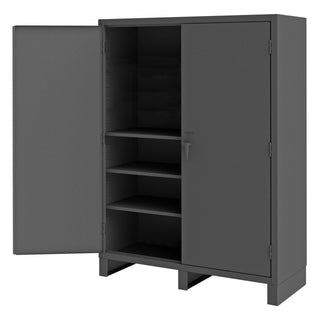 Durham Mfg SSC-602484 Steel Storage Cabinet, 60" Wide, Gray - 1,500 lb.