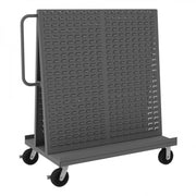 Durham Mfg AF-3048 Truck, 54 1/2" x 30", Gray - Louvered Panels