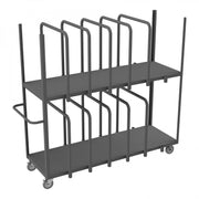 Durham Mfg APT10V-2472-2-5PU-95 Steel Panel Truck, 27 5/16" Wide, Gray - Default Title