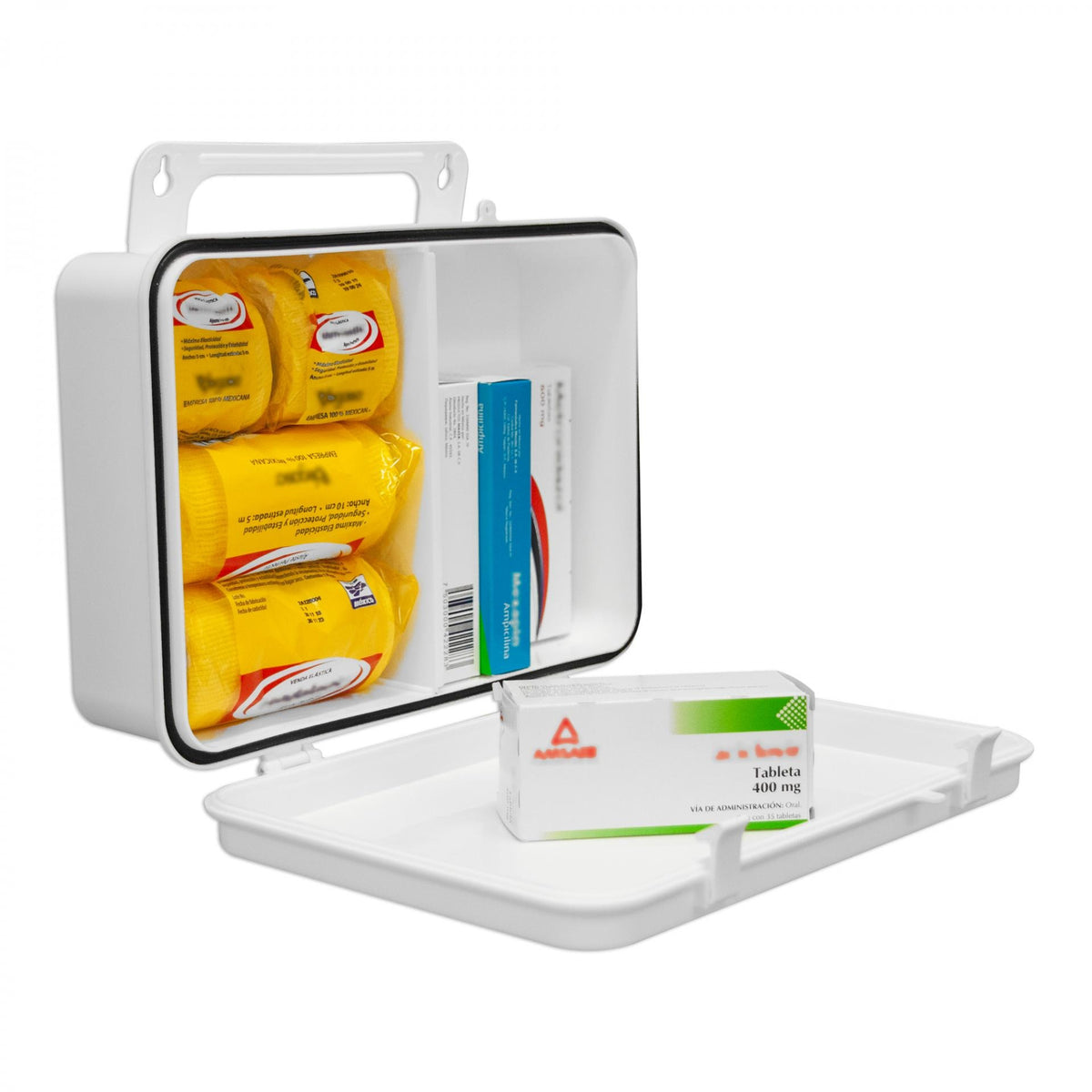 Durham Mfg B376-43-HIPS Plastic First Aid Cabinet, 9 15/16" Wide - Default Title