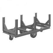Durham Mfg BCTE Bar Cradle Truck, 28" Wide, Gray - 60"