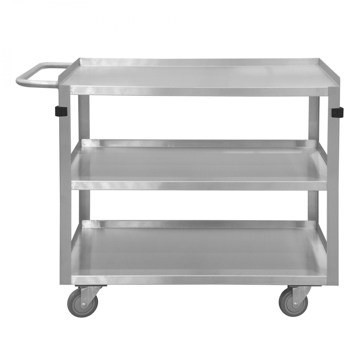 Durham Mfg Stock Cart, 16 3/4" Wide, Silver - 30 7/16"