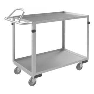 Durham Mfg SRSCE2022362ALU4PU Stock Cart, 22 1/2" Wide, Silver - Default Title