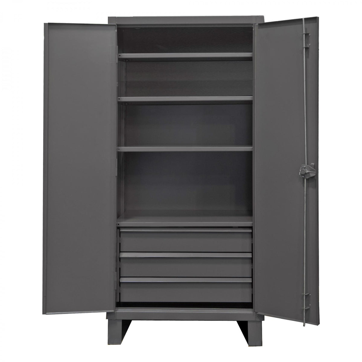 Durham Mfg HDCD243678-3B95 Storage Cabinet, 36" Wide, Gray - Default Title