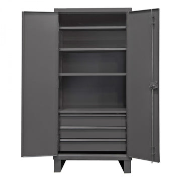 Durham Mfg HDCD243678-3B95 Storage Cabinet, 36" Wide, Gray - Default Title