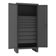 Durham Mfg HDCD243678-8M95 Storage Cabinet, 36" Wide, Gray - Default Title