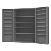 Durham Mfg DC48-4S14DS-95 Storage Cabinet, 48" Wide, Gray - Default Title