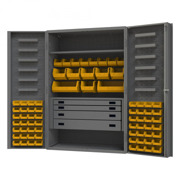 Durham Mfg DCBDLP724RDR-95 Bin Storage Cabinet, 1,750" - Default Title