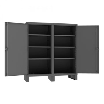 Durham Mfg HDDS246066-6S95 Cabinet, 60" Wide, Gray - Default Title