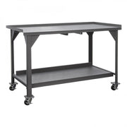 Durham Mfg DWBM Workbench, 39 13/16" High, Gray - 30" x 72"