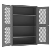 Durham Mfg EMDC-482472-95 Storage Cabinet, 48" Wide, Gray - Default Title