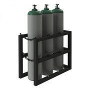 Durham Mfg GCRV Rack, 16" Wide, Black - 3 Gas Cylinders